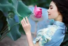 抒情散文：倚在时光寂深处，做个安静如莲的女子|搜美文(汇聚美文)-美文摘抄